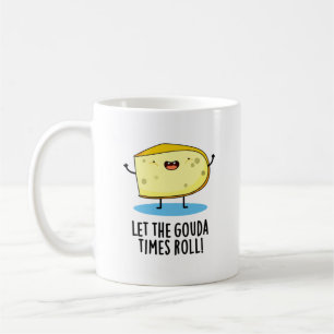 Taza De Café Que El Gouda Times Pon De Queso Gracioso