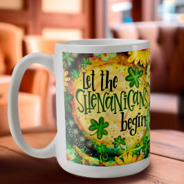 Taza De Café Que empiecen los Shenanigans