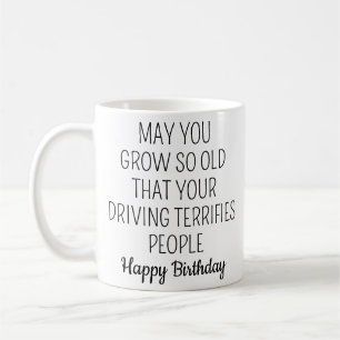 Taza De Café Que Envejezcas Tanto, Regalo Sarcástico de Envejec