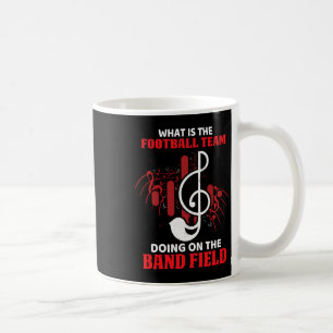Taza De Café ¿Qué está haciendo el equipo de fútbol en el campo