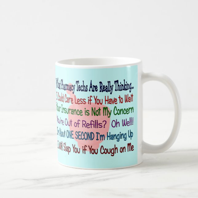 Taza De Café ¿Qué están pensando realmente las TÉCNICAS Farmacé (Derecha)