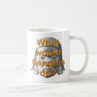 Taza De Café ¿Qué Genghis haría?