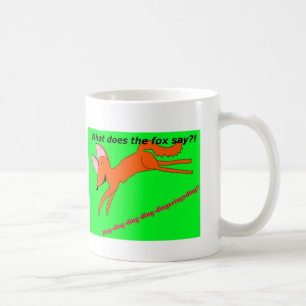 Taza De Café ¿Qué hace el zorro dice?