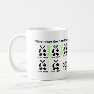 Taza De Café ¿Qué hace la panda dice?