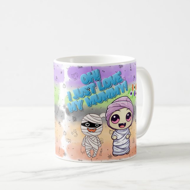 Taza De Café ¡Qué Halloween! 👻 (Anverso derecho)