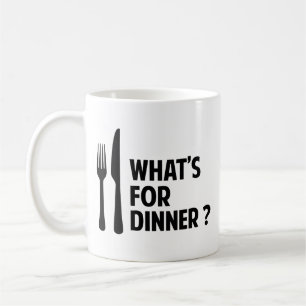 Taza De Café ¿Qué hay para la cena?