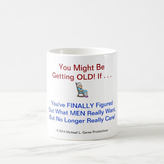 Taza De Café "Qué hombres quieren realmente" (G-clasificado) (Centro)