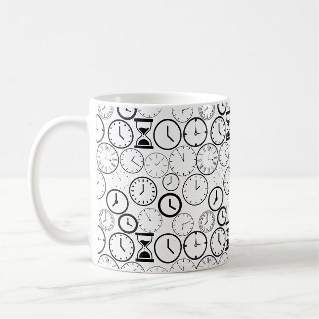Taza De Café Qué hora es. wx4 No BG (Izquierda)