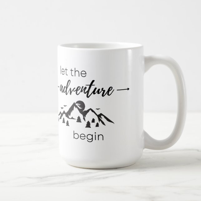 Taza De Café Que la aventura empiece a cantar (Derecha)