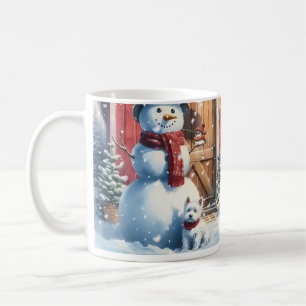 Taza De Café Que La Nieve