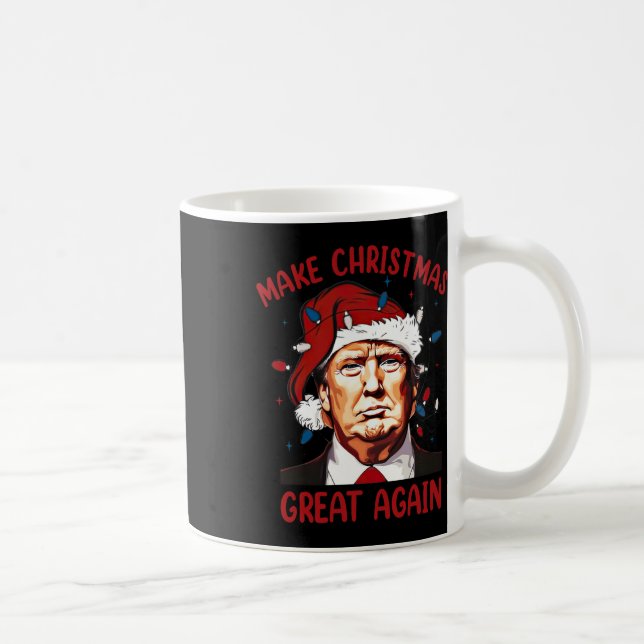 Taza De Café Que los Navidades vuelvan a ser divertidos Santa T (Derecha)