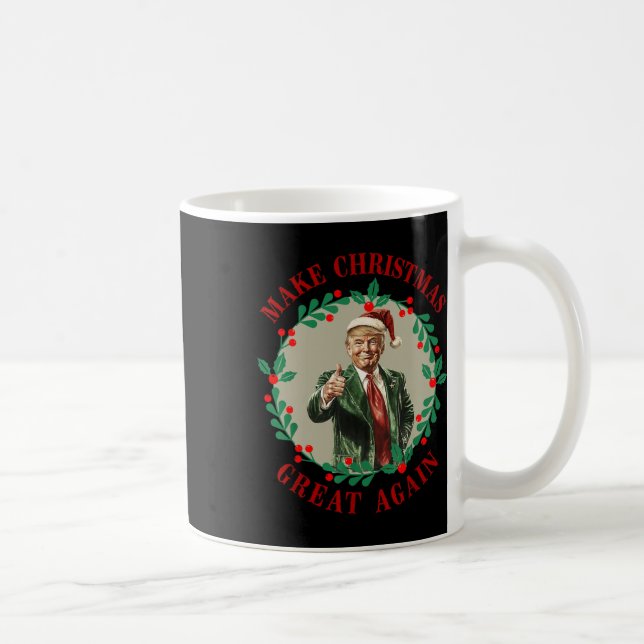 Taza De Café Que los Navidades vuelvan a ser divertidos Santa T (Derecha)