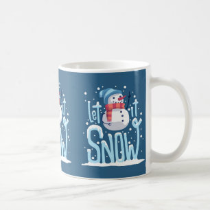 Taza De Café Que Nieva El Café De Snowman Mug