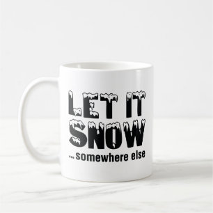 Taza De Café Que Nieva... En Otro Lugar.