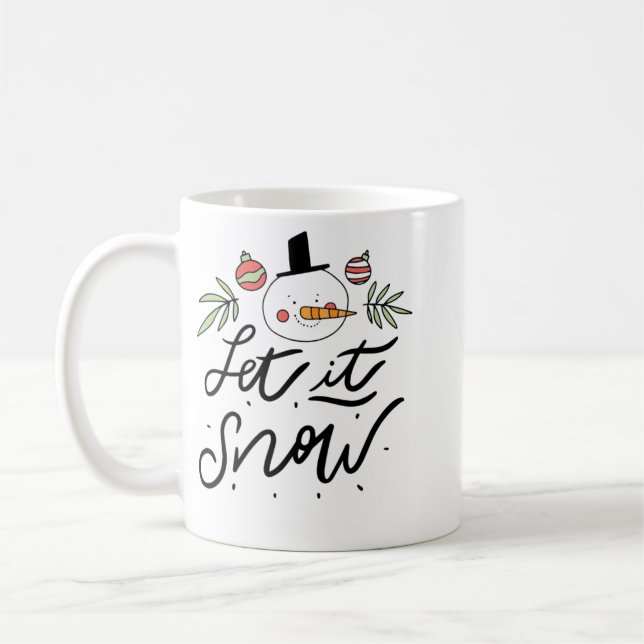 Taza De Café Que nieve (Izquierda)
