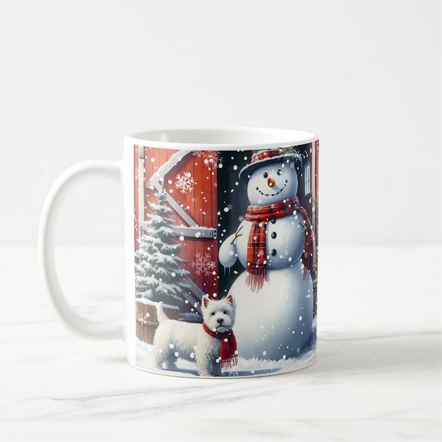 Taza De Café Que nieve IV (Izquierda)