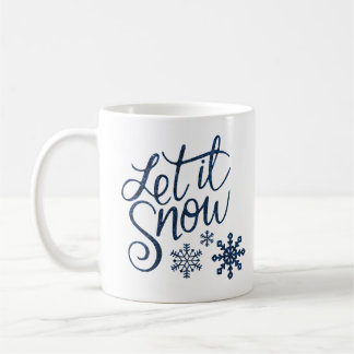 Taza De Café Que nieve Navidades Mug