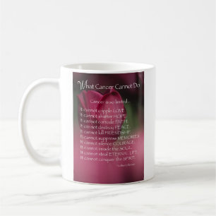 Taza De Café Qué no puede hacer el cáncer