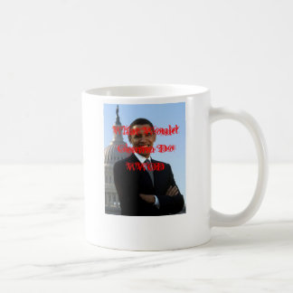 Taza De Café Qué Obama haría WWOD