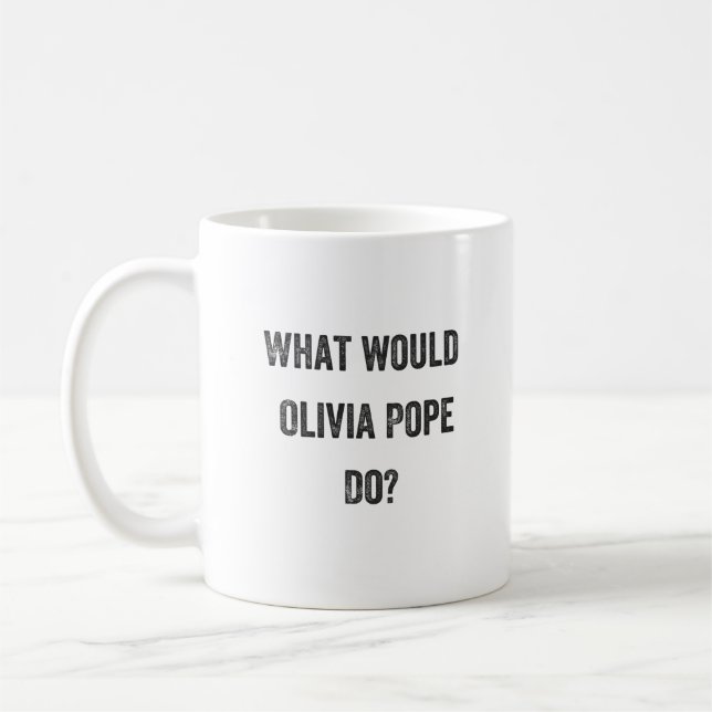Taza De Café ¿Qué papa Do de Olivia? (Escándalo) (Izquierda)