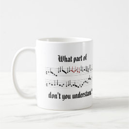 Taza De Café Qué parte de la notación de música medieval del