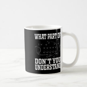Taza De Café ¿Qué parte de no entiendes jugada de fútbol