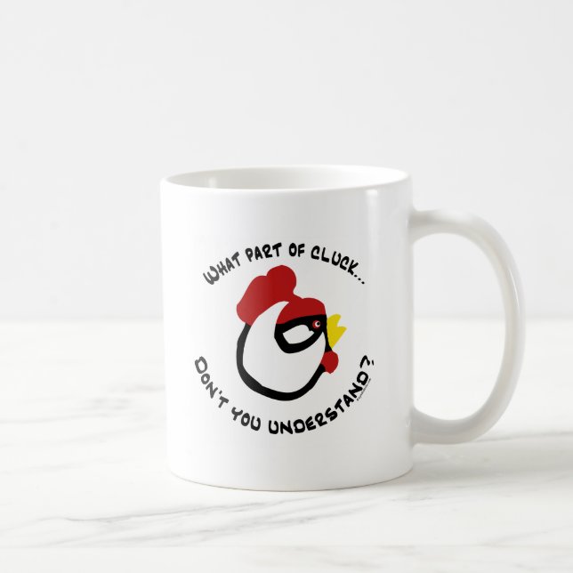 Taza De Café Qué parte del cloqueo… (Derecha)