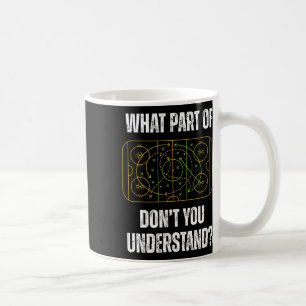 Taza De Café ¿Qué parte del hockey no entiendes divertido ganar
