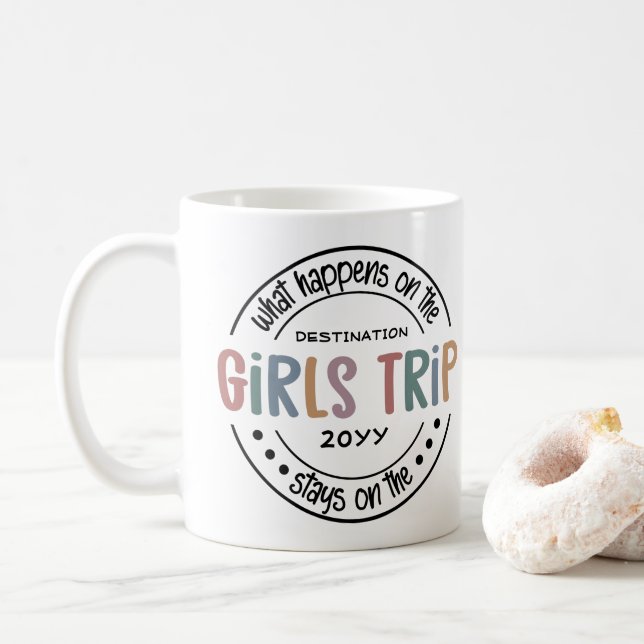 Taza De Café Qué pasa con el fin de semana del Personalizado de (Con donut)
