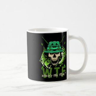 Taza De Café ¿Qué pasa dónde está el pez? - Camiseta divertida