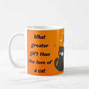 Taza De Café qué regalo más grande que el amor de un gato