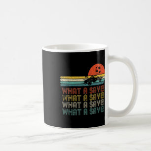 Taza De Café Qué salvada coche de fútbol de cohete retro vintag