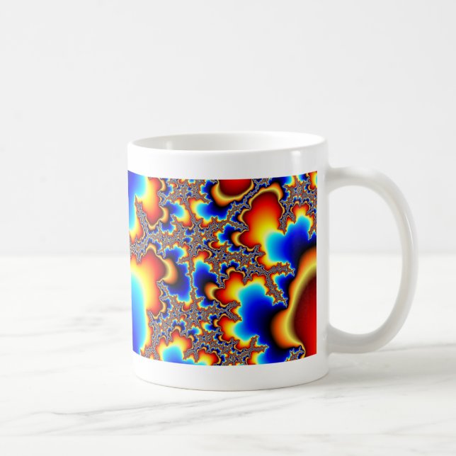 Taza De Café Qué sigue - Fractal (Derecha)
