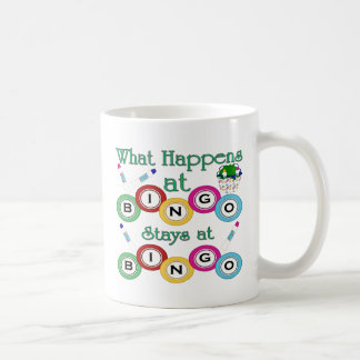 Taza De Café Qué sucede en el bingo