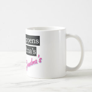 Taza De Café Qué sucede en la abuela