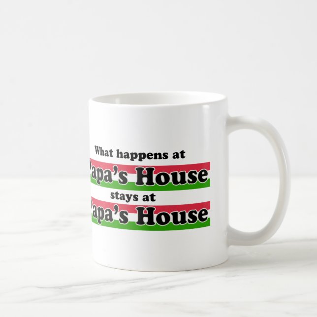 Taza De Café Qué sucede en la casa de las papás (Derecha)