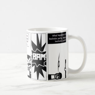 Taza De Café Qué sucede en la despedida de soltero…