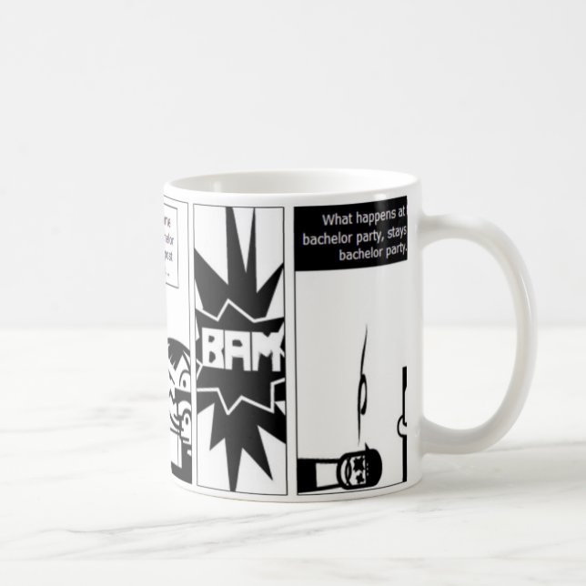 Taza De Café Qué sucede en la despedida de soltero… (Derecha)