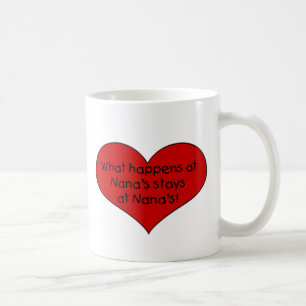Taza De Café Qué sucede en las estancias de Nana