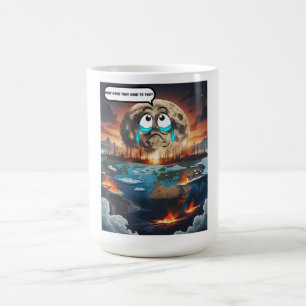 Taza De Café ¿Qué te han hecho? - Si La Luna Pudiera