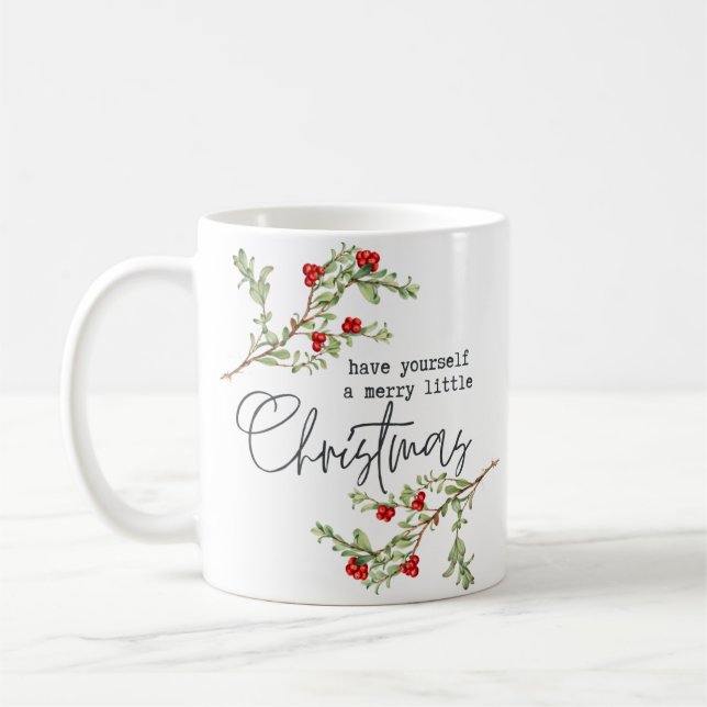 Taza De Café Que te tengas unos buenos Navidades (Izquierda)