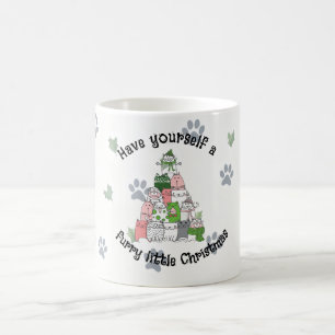 Taza De Café Que tengan un poco de Navidades peleados