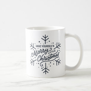 Taza De Café Que tengas unos buenos Navidades - Copo de nieve