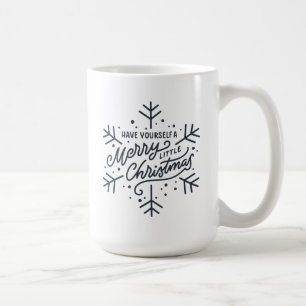 Taza De Café Que tengas unos buenos Navidades - Copo de nieve