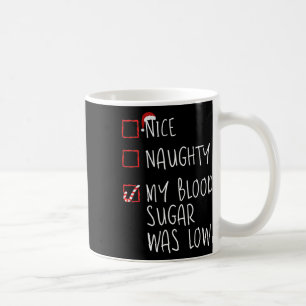 Taza De Café Qué travieso mi azúcar en sangre fue un pañuelo ba