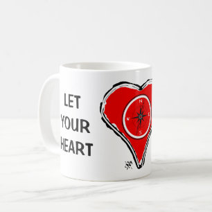 Taza De Café Que tu corazón sea tu brújula v1-4