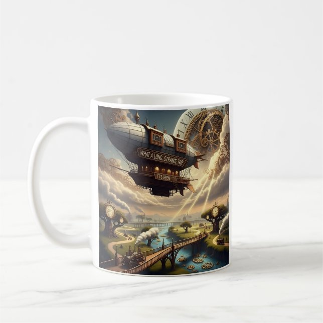 Taza De Café Qué viaje tan largo y extraño (Izquierda)