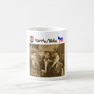 Taza De Café ¿Qué? Vote Harris/Walz Coffee Mug
