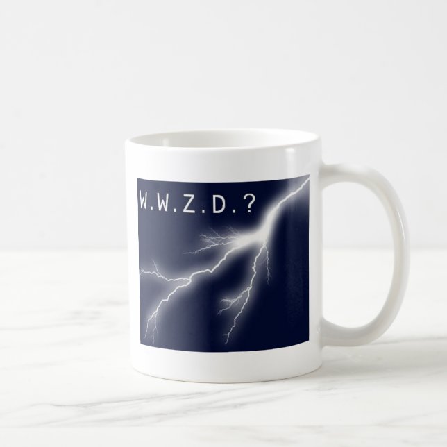 Taza De Café ¿Qué Zeus haría? (Derecha)