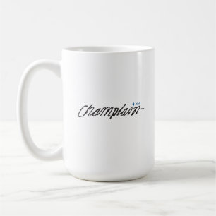 Taza De Café Québec Samuel de Champlain 1608 Firma Francés